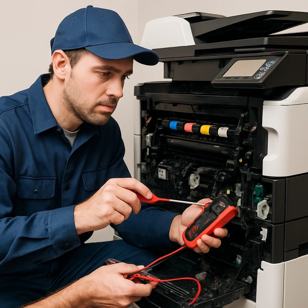 Kiedy wezwać fachowy serwis i jak przebiega naprawa kserokopiarek?